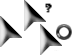 3D Black/Negro Cursor Set thumbnail
