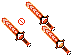 Red Swords Animated Cursor Set thumbnail