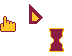 Arizona State University Sun Devils Golf_right Cursor Set thumbnail