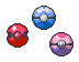 B&W Pokéballs Cursor Set thumbnail