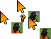 Baltimore Oriole Cursor Set thumbnail