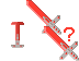 Bejeweled Red Swords Cursor Set thumbnail