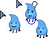Teardrop from BFDI Cursor Set thumbnail