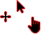 Black And Red Pack Cursor Set thumbnail