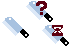 Bloody Knife Cursor Set thumbnail