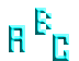 blue alphabet Cursor Set thumbnail