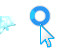 Blue arrows Cursor Set thumbnail
