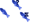 blue fish Cursor Set thumbnail