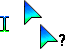 Blue To Green Gradient Cursor Set thumbnail