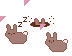 Brown Bunny Cursor Set thumbnail