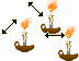 flickering candle Cursor Set thumbnail