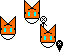 Catbutother Orange Cursor Set thumbnail