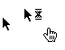 Classic Small Dark Cursor Set thumbnail