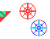 Colourful Cross-hair Cursor Set thumbnail