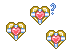 Gold Cross Heart Shield Cursor Set thumbnail