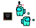 Cyan Among Us Cursor Set thumbnail
