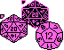 DnD Dice Pink Cursor Set thumbnail