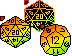 DnD Dice Rainbow Cursor Set thumbnail