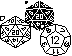 DnD Dice White Cursor Set thumbnail