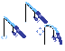 fishing rod blue Cursor Set thumbnail