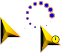 golden bevel Cursor Set thumbnail