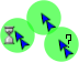 Green Circle Cursor Set thumbnail