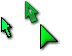 Green Select Cursor Set thumbnail