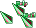 Green Wedgit Cursor Set thumbnail