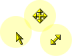 Highlighted 3D-Bronze Cursor Set thumbnail