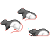 Black Hooded Rat Cursor Set thumbnail