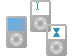 Silver iPod Classics Cursor Set thumbnail