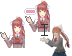 Just Monika DDLC Cursor Set thumbnail