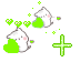 Kawaii Green Kitty Cat kitten Verde Limacursor set teaser