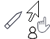 Left Handed Default Windows Cursor Set thumbnail