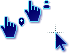 LLX Aero Deep Blue Person and Location Selectcursor set teaser