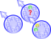 3d Blue Sphere Cursor Set thumbnail