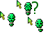 Skull Green Cursor Set thumbnail