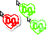 (2.0) neon drain gang D&G logo heart bladee Cursor Set thumbnail