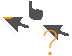 ORANGE WAVE Cursor Set thumbnail