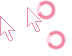 Pink Whit White Cursor Set thumbnail