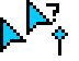Pixelated blue Teaser