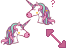 Purple Unicorn Kawaii Cursor Set thumbnail