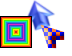 Random Rainbow Flashy Cursor Set thumbnail