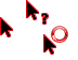Red and Black Cursor Set thumbnail