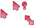 Red Basic Cursor Set thumbnail
