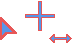 Red - Blue Color Scheme Cursor Set thumbnail