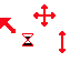red mouse set Cursor Set thumbnail