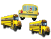 School Buses Cursor Set thumbnail