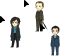 Sherlock characters Cursor Set thumbnail