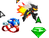 sonic mania mouses Cursor Set thumbnail